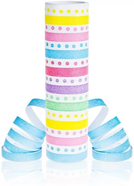 Serpentyna Groszki i Paski 4m - tantis.pl