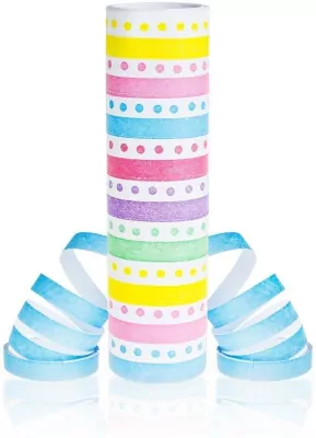 Serpentyna Groszki i Paski 4m