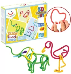 Miękkie patyczki konstrukcyjne Spaghetteez 70 elementów