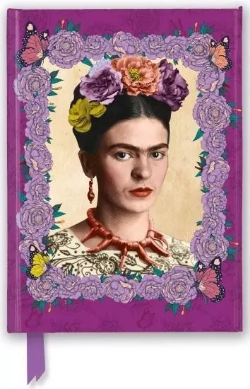 Notatnik A5 linia TW Frida Kahlo Fioletowa - tantis.pl