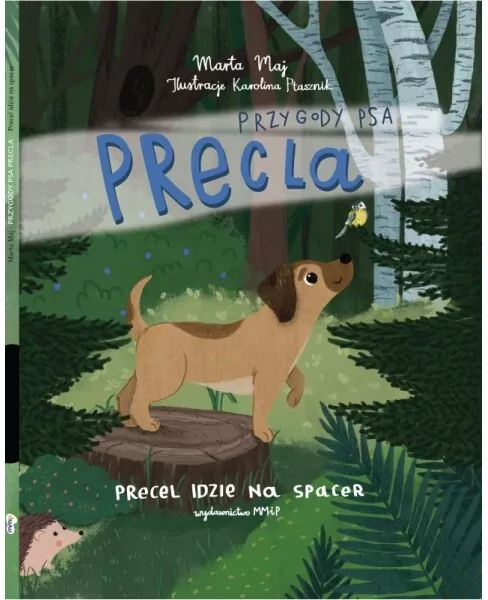 Przygody psa. Precla Precel idzie na spacer - tantis.pl