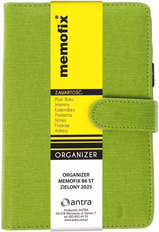 Organizer Memofix 2026 B6 ST zielony - tantis.pl