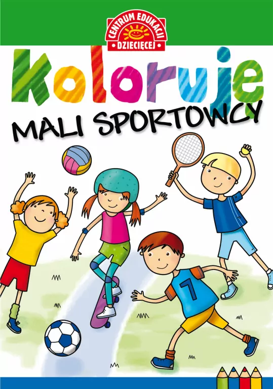 Koloruję. Mali sportowcy - tantis.pl
