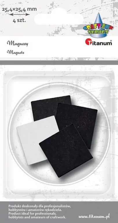 Magnesy samoprzylepne kwadratowe - tantis.pl