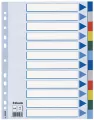 Esselte. Przekładki A4 PP, 12 kartek - tantis.pl