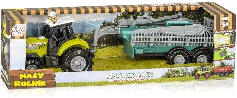 Traktor z opryskiwaczem - tantis.pl