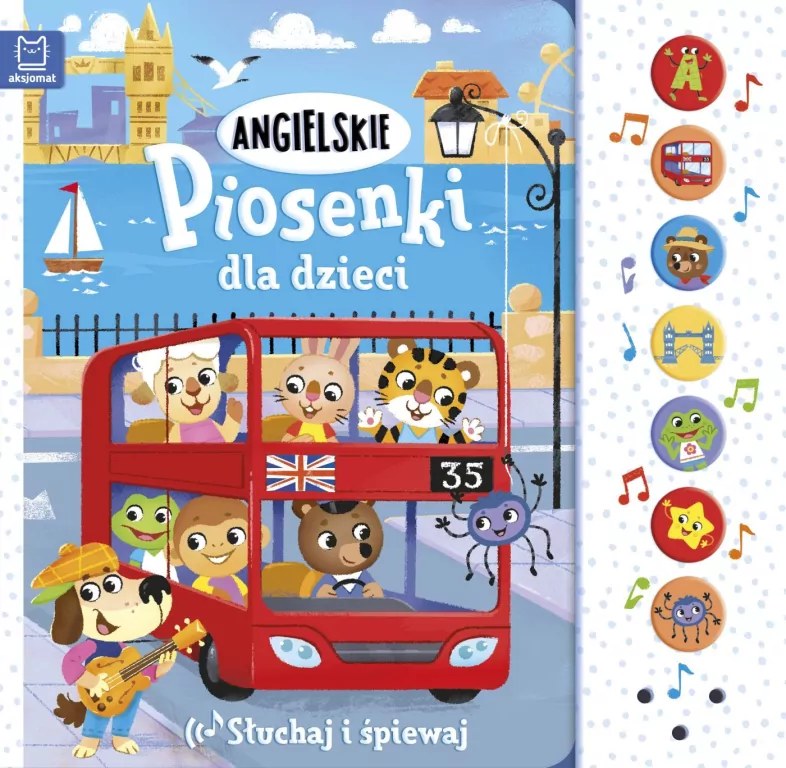 Angielskie piosenki dla dzieci. Słuchaj i śpiewaj - tantis.pl