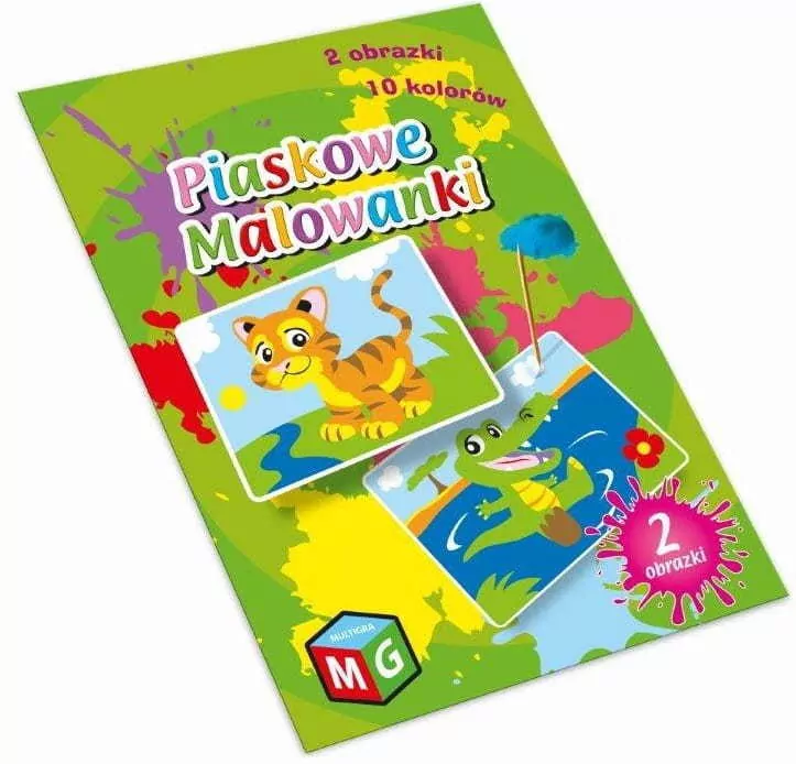 MULTIGRA. Piaskowe malowanki, 2 obrazki - tantis.pl