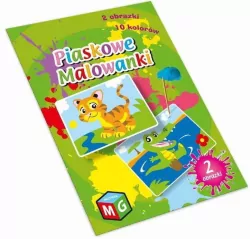 MULTIGRA. Piaskowe malowanki, 2 obrazki