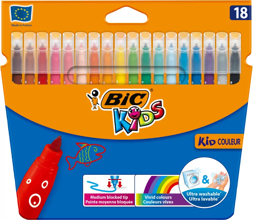 Flamastry Kids Couleur 18 kol - tantis.pl