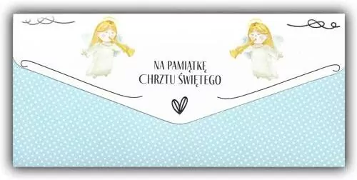 Karnet-koperta Chrzest