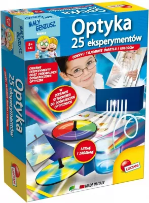 Optyka. 25 eksperymentów. Mały geniusz