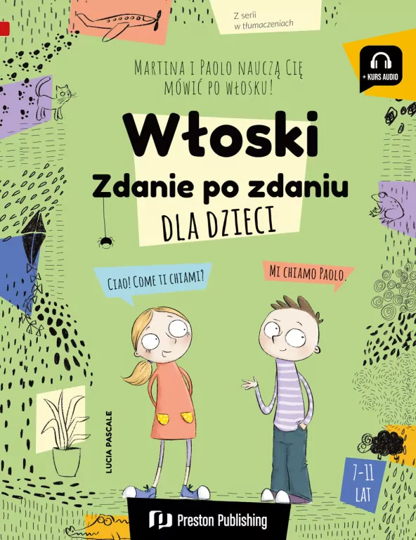 Włoski dla dzieci. Zdanie po zdaniu - tantis.pl