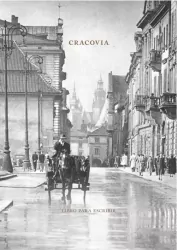 Kraków. Libro para escribir / Książka do pisania