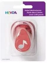 Dziurkacz ozdobny średni 17mm nutka