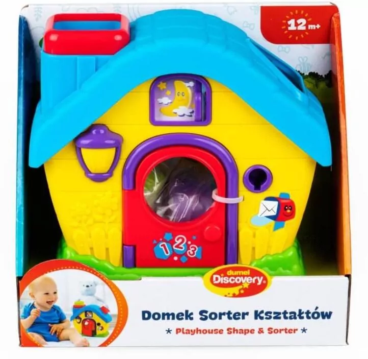Domek sorter kształtów 42460 - tantis.pl