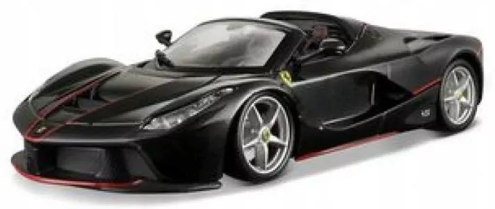 BBurago. Laferrari Aperta Black 1:24 - tantis.pl