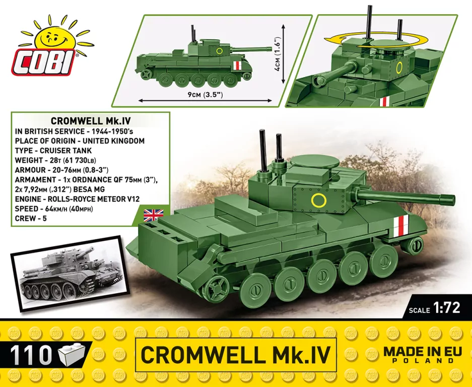 Cobi. HC WWII Cromwell Mk.IV - tantis.pl