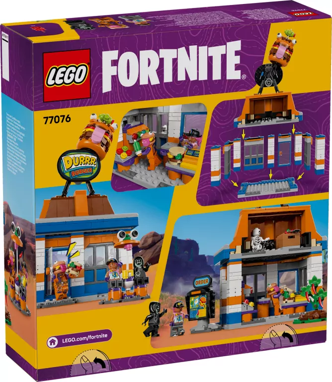 LEGO® Fortnite Restauracja Durrr Burgerownia 77076 - tantis.pl