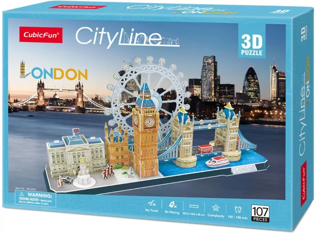 Puzzle 3D City Line London - tantis.pl