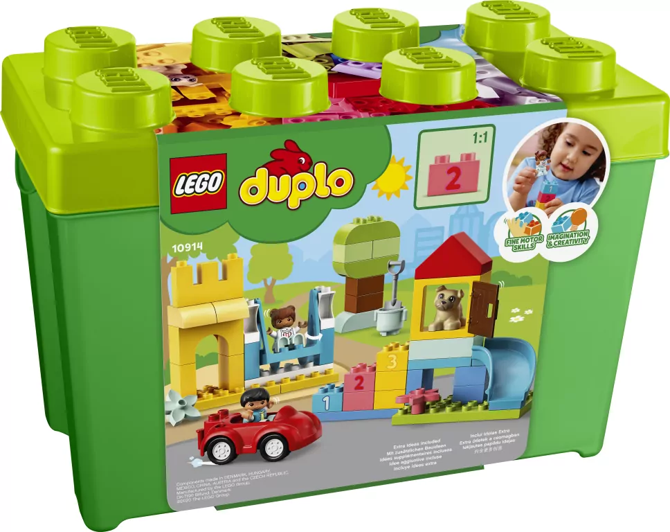 LEGO® DUPLO® Classic. Pudełko z klockami Deluxe. 10914 - tantis.pl