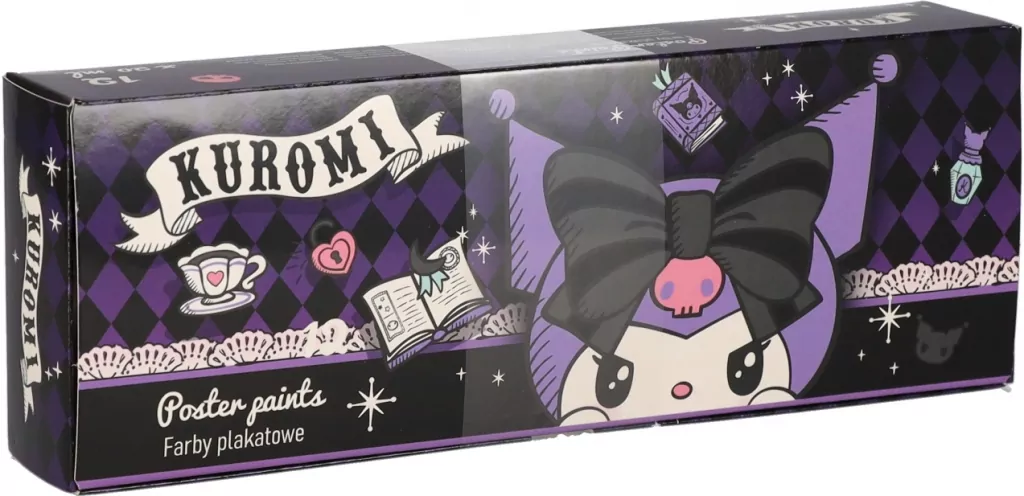 Farby plakatowe Kuromi 20ml x12 kolorów - tantis.pl