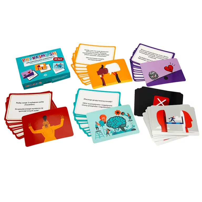 Poznajmy się. Gra wspierająca kompetencje społeczno-emocjonalne - tantis.pl