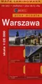 Plan Miasta Warszawa. Laminat - tantis.pl