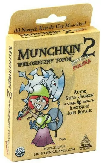 Wielosieczny topór. Munchkin 2 - tantis.pl