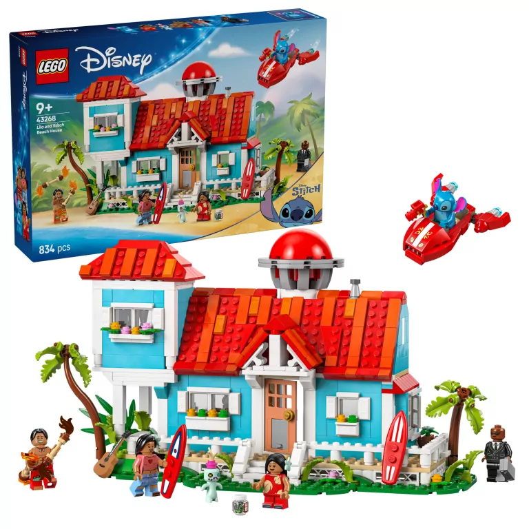 LEGO® Domek na plaży Lilo i Stitcha 43268 - tantis.pl