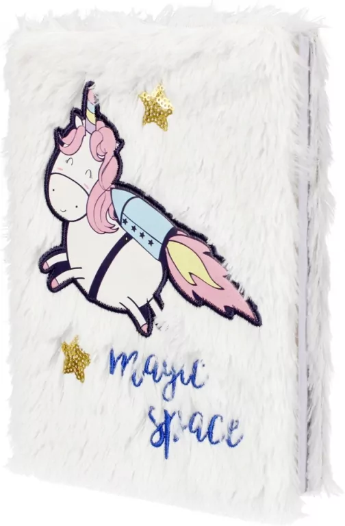 Notes pluszowy A5 Unicorn Space - tantis.pl