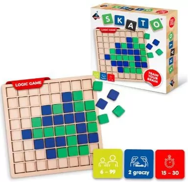 Askato. Drewniana gra. Skato - tantis.pl