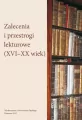 Zalecenia i przestrogi lekturowe (XVIXX wiek) - tantis.pl