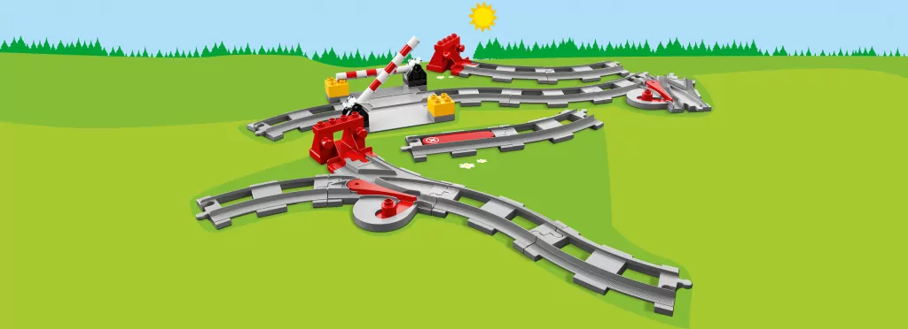 LEGO® DUPLO®. Tory kolejowe. 10882 - tantis.pl