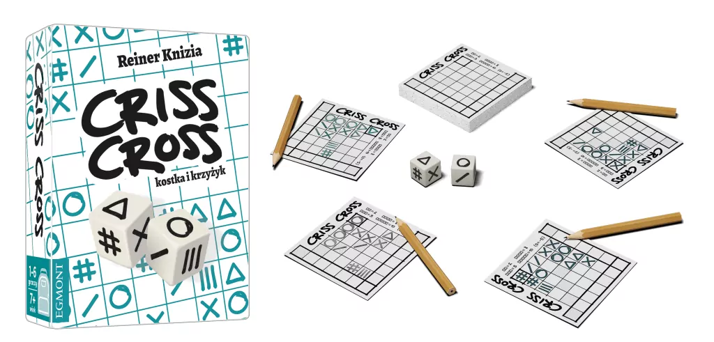 Criss Cross. Gry do plecaka - tantis.pl