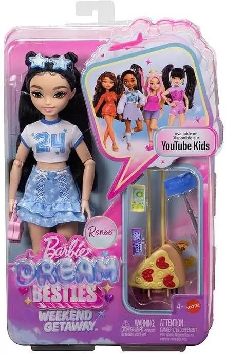 Barbie Dream Besties Weekendowy wyjazd + akcesoria - tantis.pl