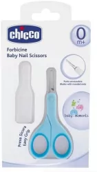 Nożyczki niemowlęce niebieskie
