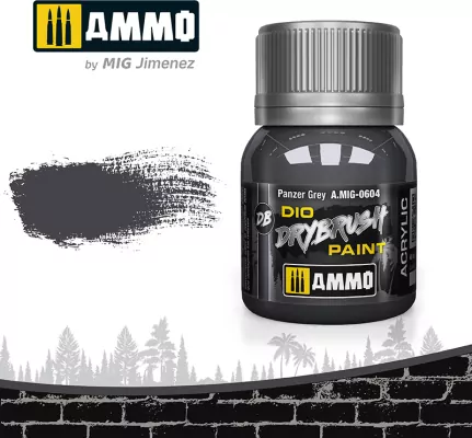 Ammo: DIO Drybrush - Panzer Grey
