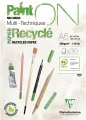 Blok A5 papier z recyklingu 250g 30ark - tantis.pl