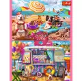 Puzzle 2x500 Wakacyjny czas TREFL - tantis.pl