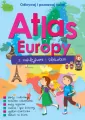 Atlas Europy z naklejkami i plakatem - tantis.pl