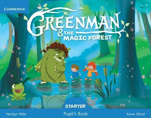 Greenman and the Magic Forest Starter Pupil's Book with Stickers and Pop-outs - tantis.pl