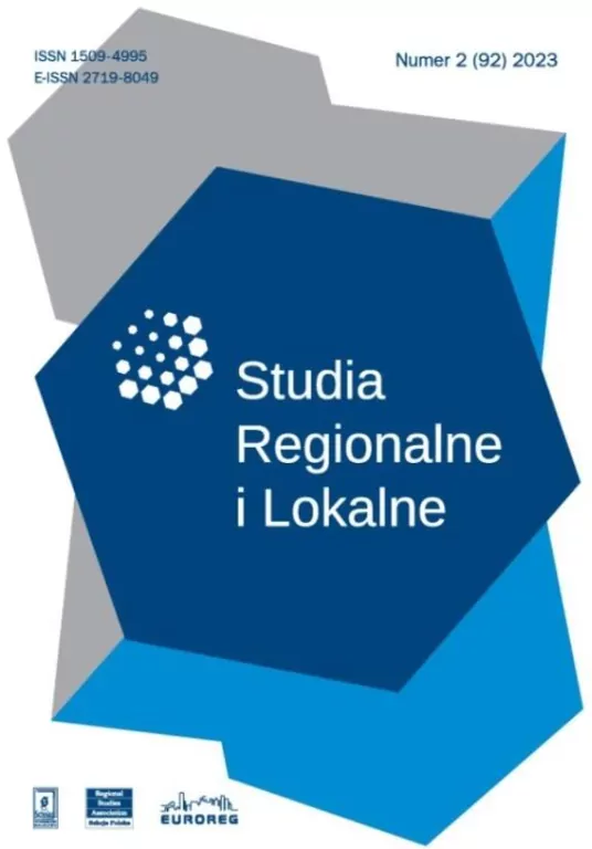Studia Regionalne i Lokalne 2/2023 - tantis.pl