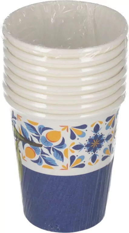 KUBEK PAP 250ML CYTRYNY PM OP8SZT - tantis.pl