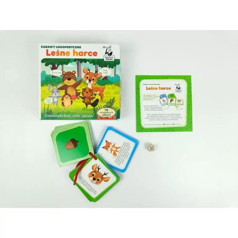 Zabawy logopedyczne. Leśne harce - tantis.pl