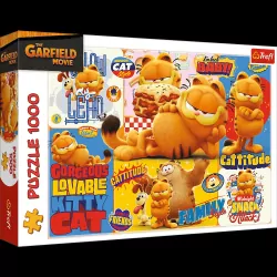 Puzzle 1000 Przygody Garfielda TREFL