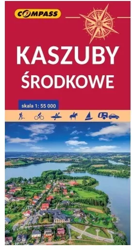 Mapa turystyczna - Kaszuby Środkowe 1:55 000 - tantis.pl