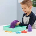 Kinetic Sand. Piasek z foremkami fioletowy - tantis.pl