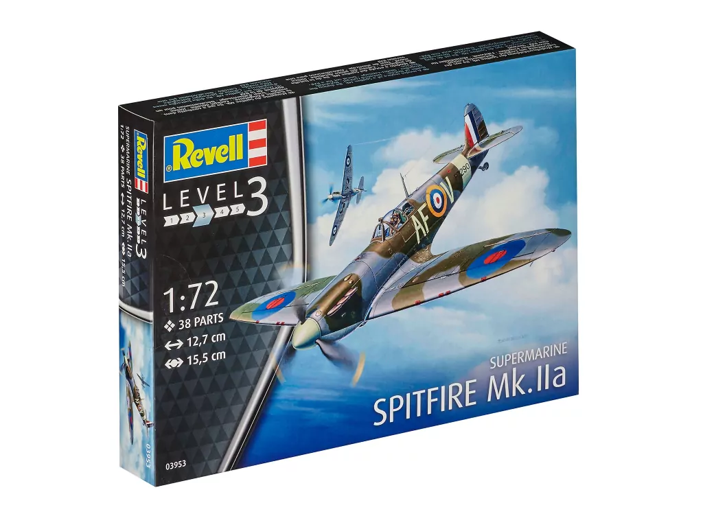 Cobi. Samolot 1:72 Supermarine Spitfire MK.IIa - tantis.pl