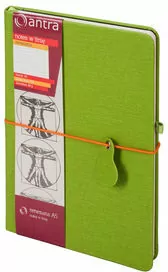 Notes A5 Linia Renesans Zielony ANTRA - tantis.pl